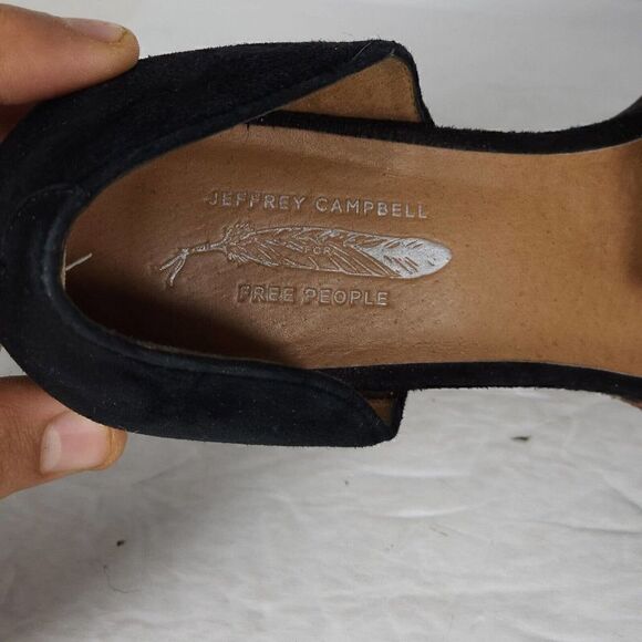 Free People Jeffrey Campbell Women's Charles US8 Suede Slip-On Tassel Loafers - Picture 14 of 15